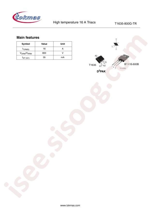 Tokmas T1635-800G-TR(TOKMAS)