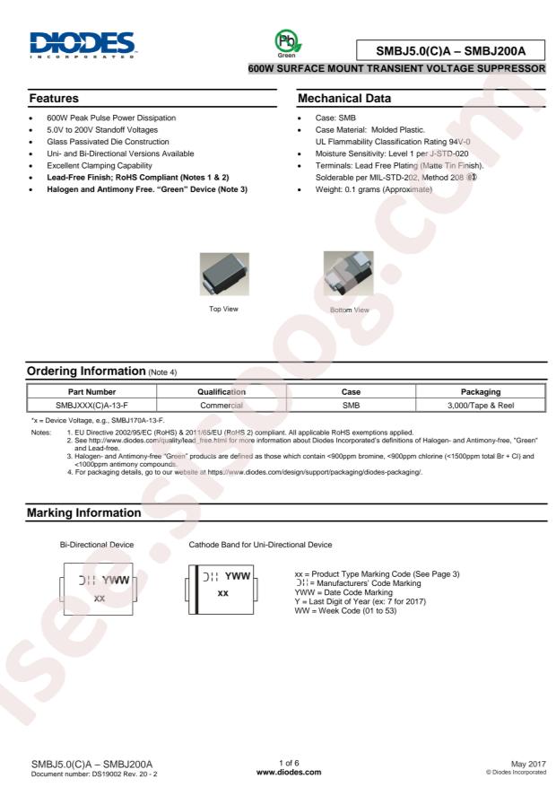 DIODES SMBJ30A