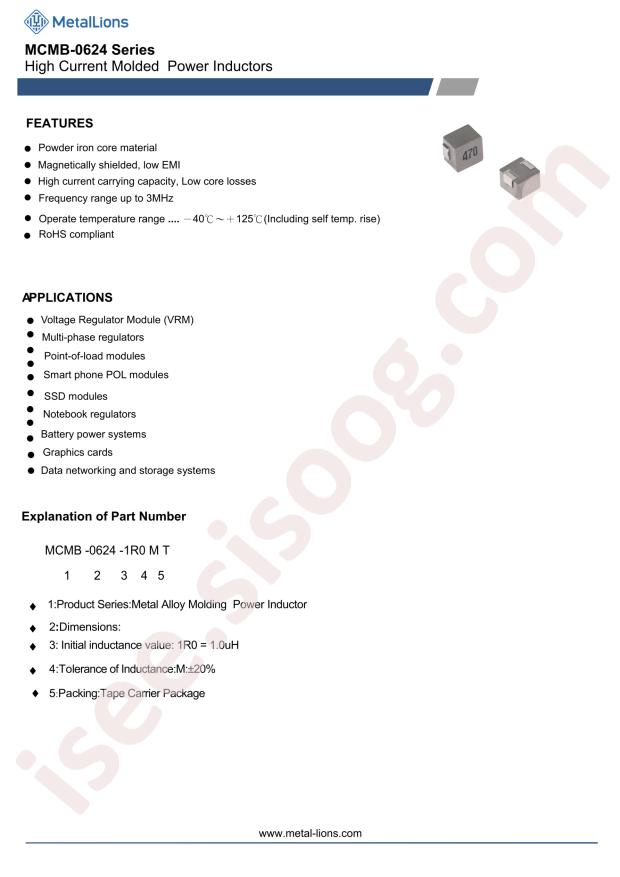 MetalLions MCMB-0624-R68MT