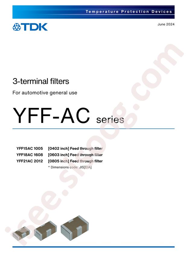 TDK YFF21AC1H101MT0Y0N