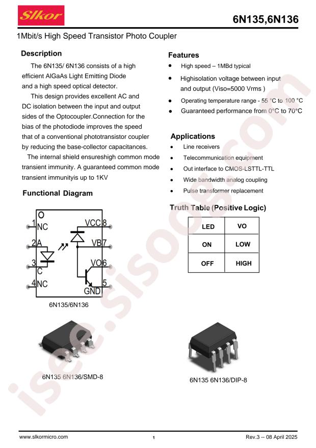 Slkor 6N136