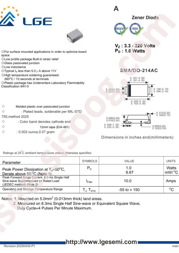 LGE 1SMA4728A