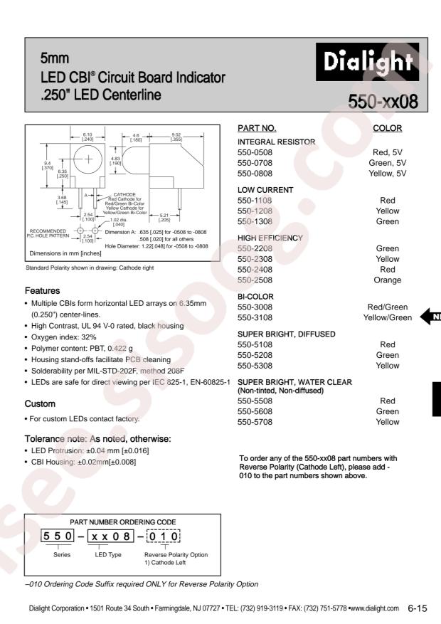 Dialight 550-1208-010F