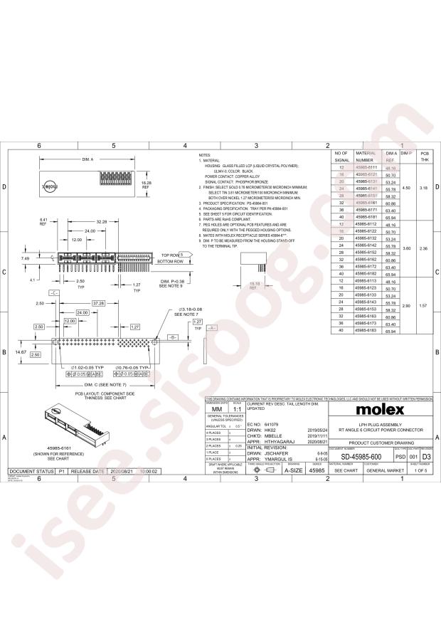 MOLEX 45985-6412