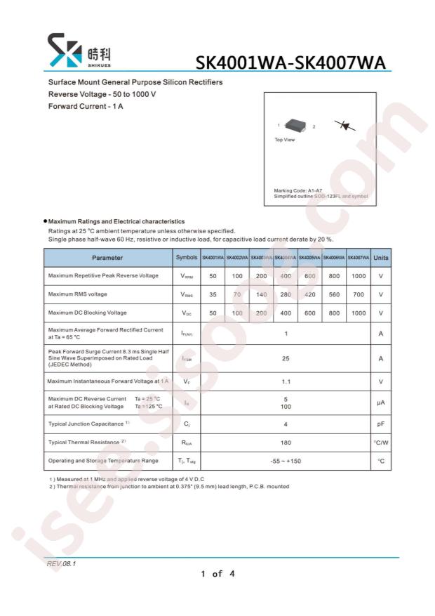 Shikues SK4001WA