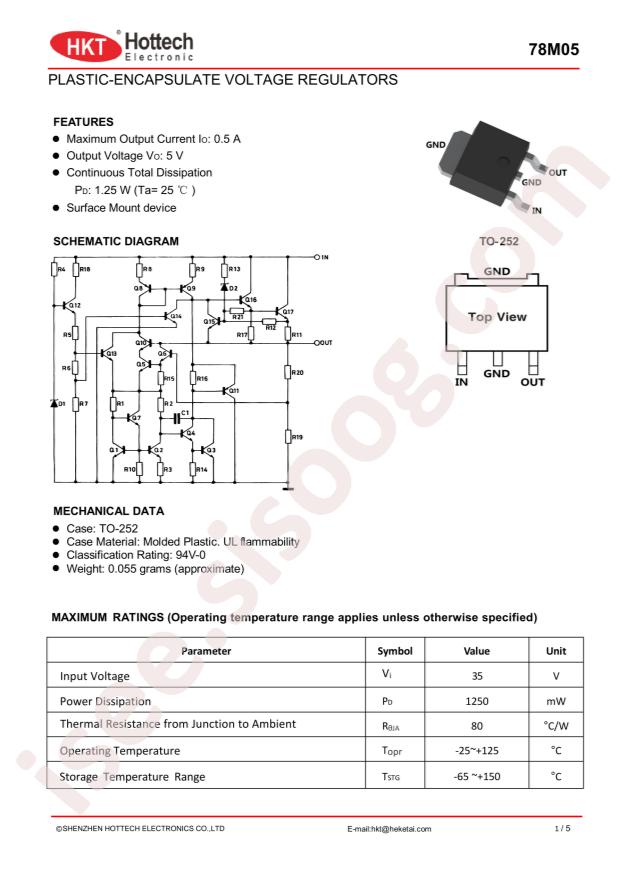 Guangdong Hottech 78M05