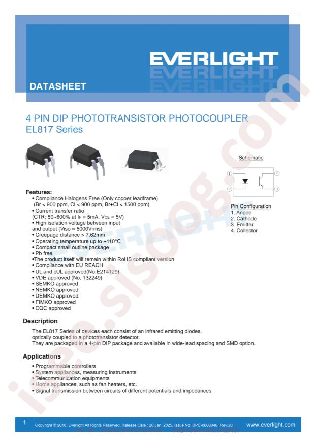 EVERLIGHT EL817S1(C)(TU)