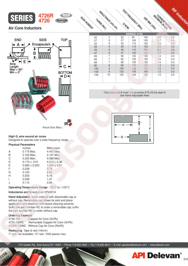 API Delevan 4726R-35