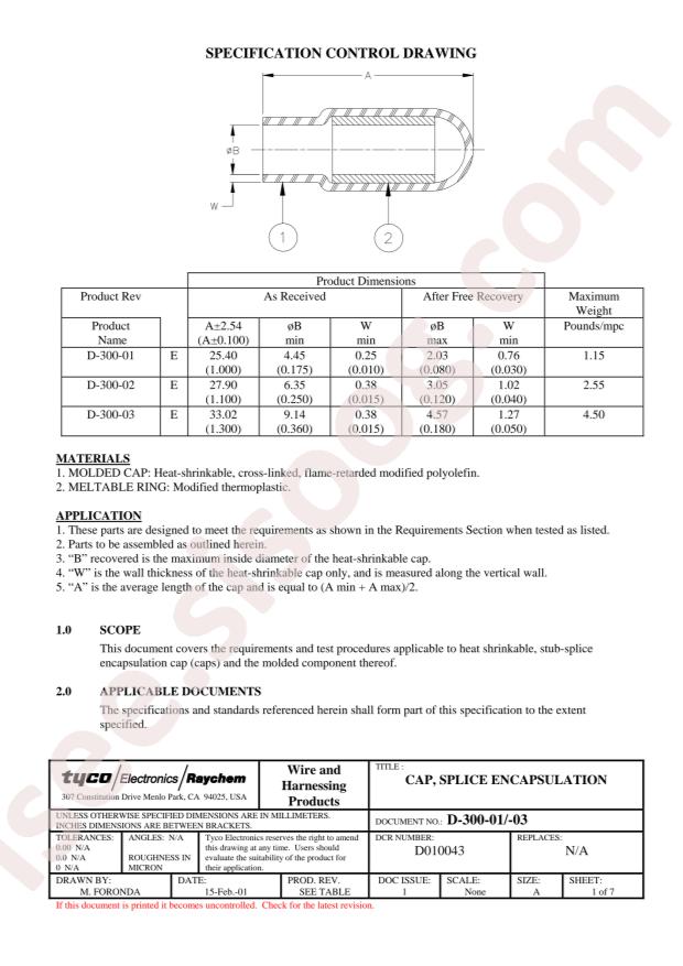 TE Connectivity D-300-03