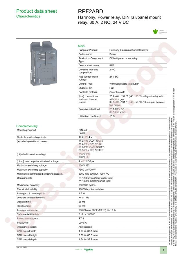Schneider RPF2ABD