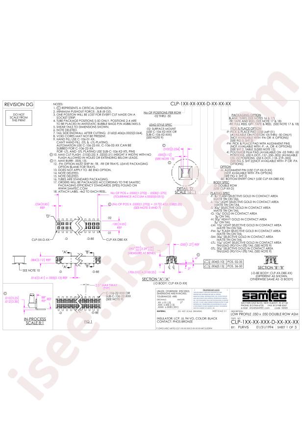 Samtec CLP-104-02-F-D-K