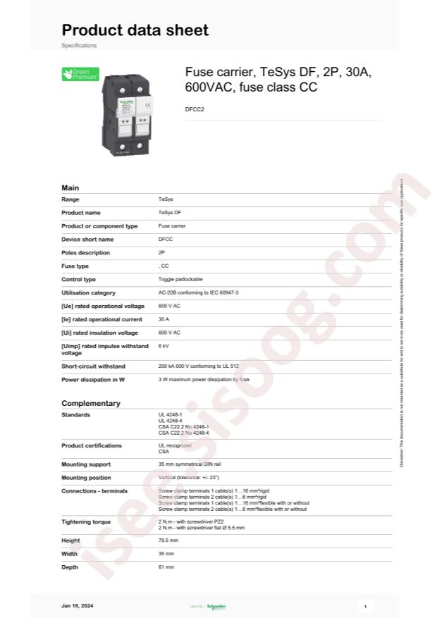Schneider DFCC2