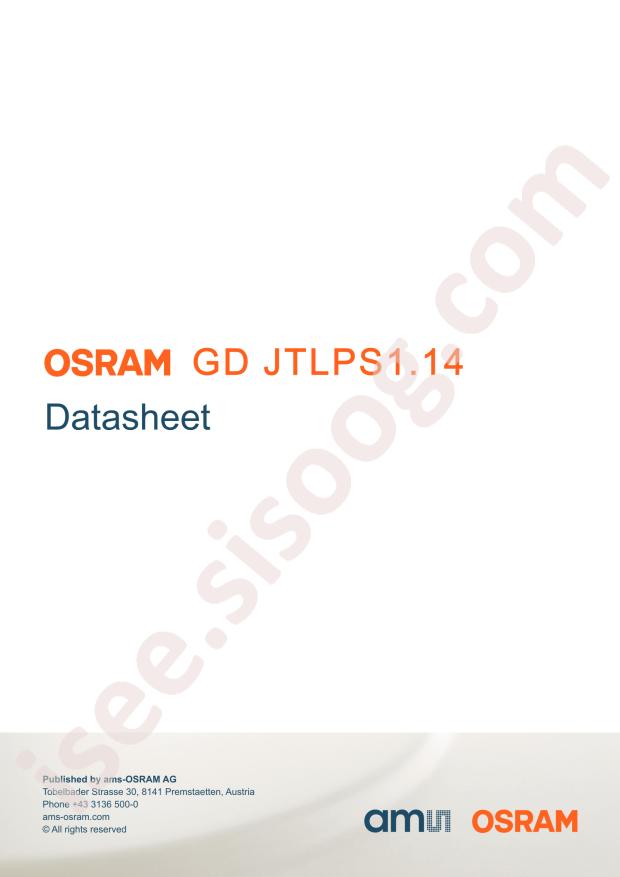 OSRAM GD JTLPS1.14-MFN8-25-1-150-R33