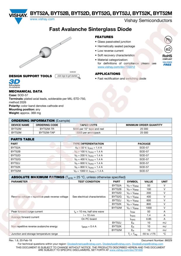 VISHAY BYT52K-TR