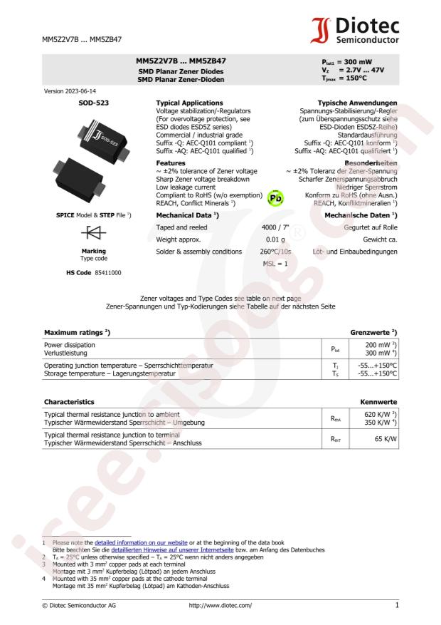 DIOTEC MM5Z18B
