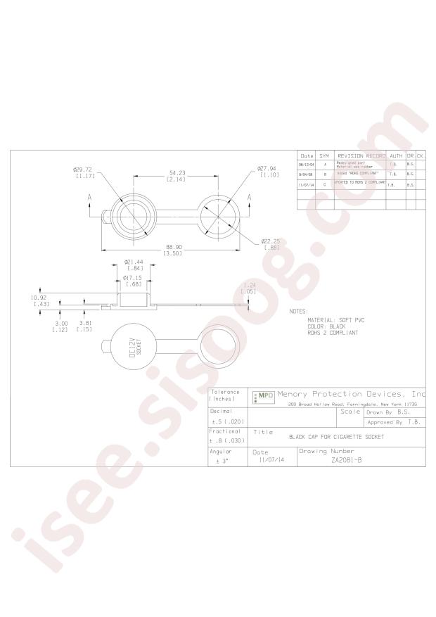 MPD (Memory Protection Devices) ZA2081-B