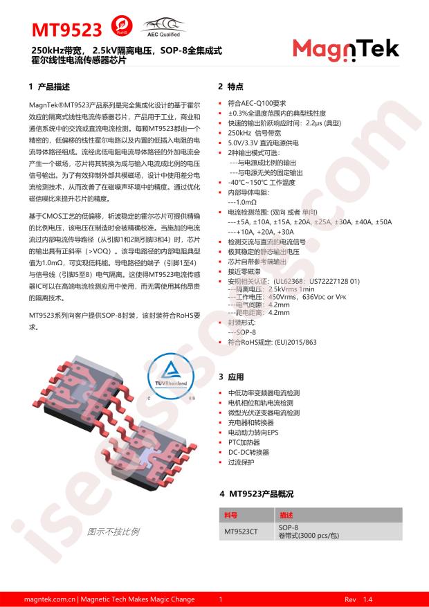 Magn Tek MT9523CT-30BF3