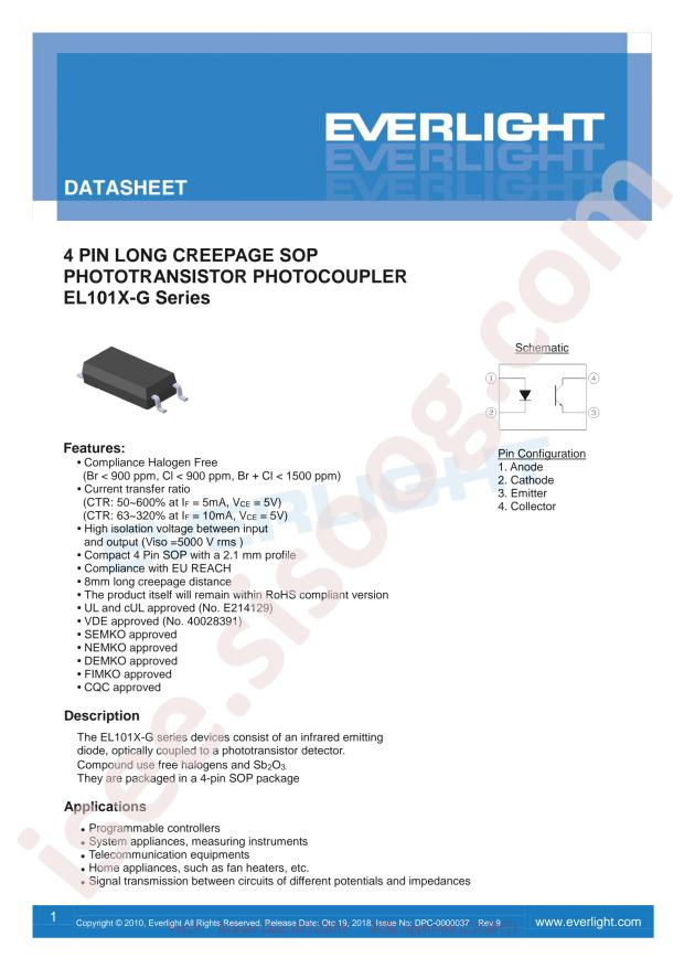 EVERLIGHT EL1019(TA)-VG
