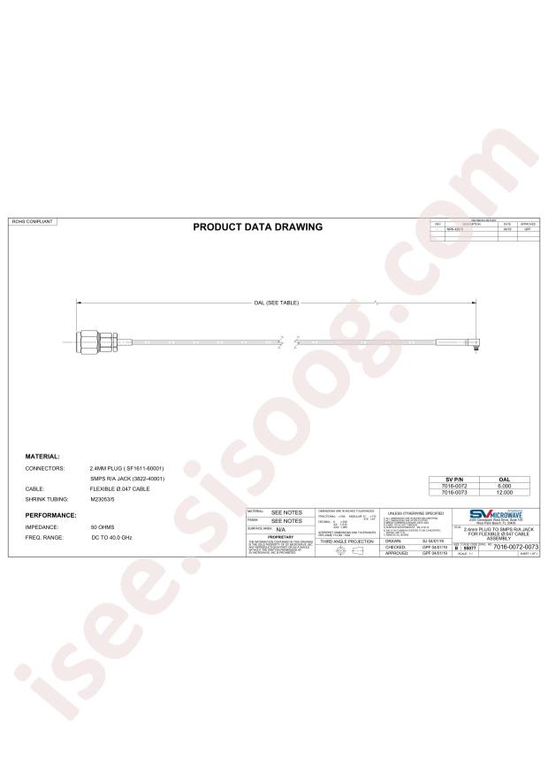 Amphenol 7016-0073