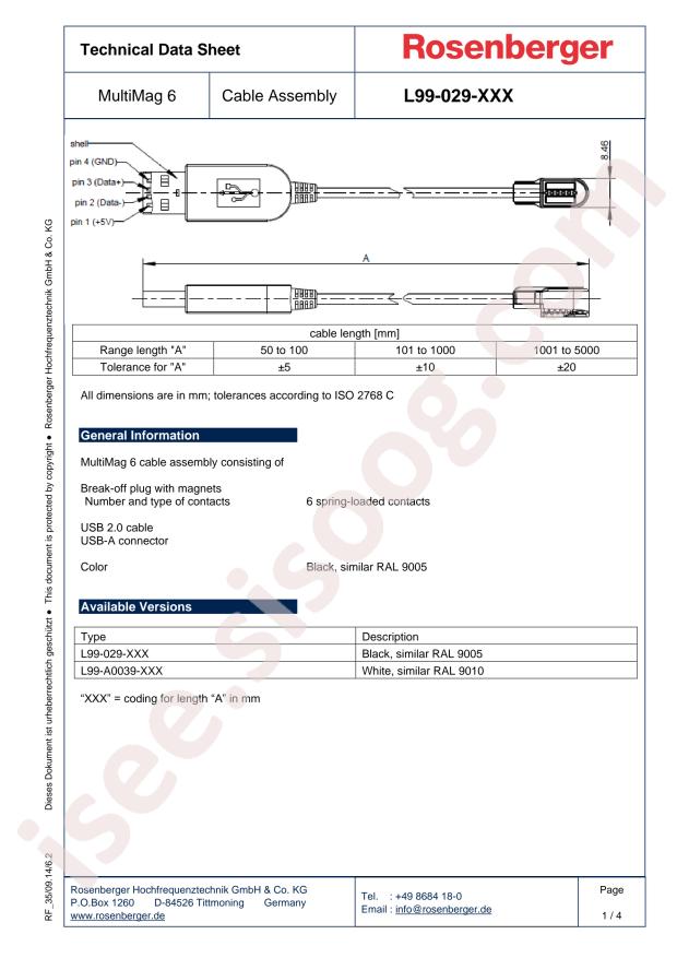 Rosenberger L99-029-1500