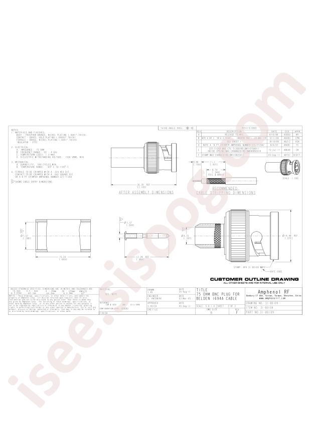 Amphenol 031-80109