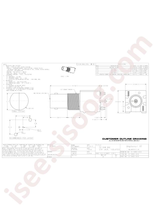 Amphenol 031-5493-1010