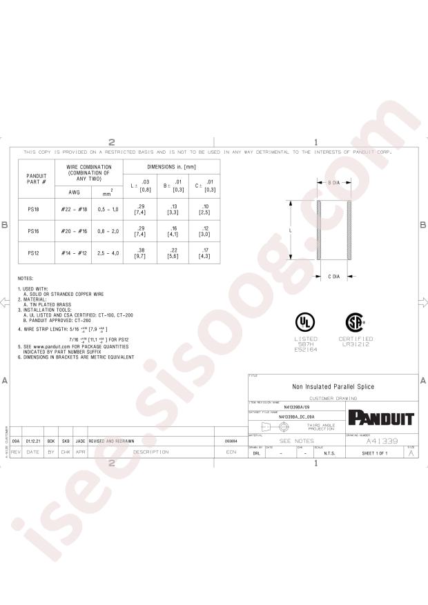 Panduit PS18-C