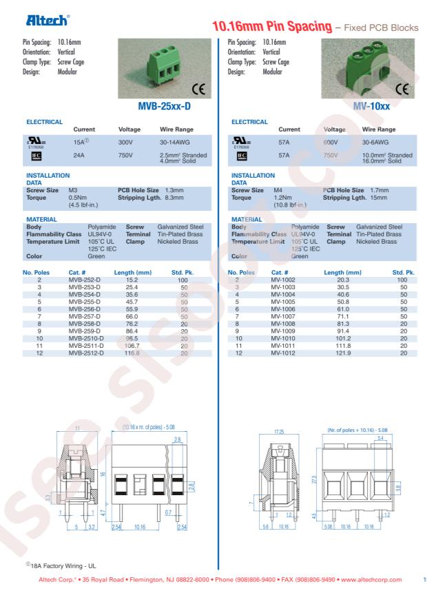 Altech MV-1012