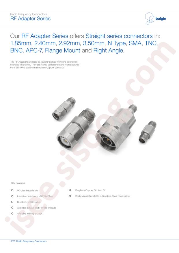 Bulgin RFAA4SMAPNP