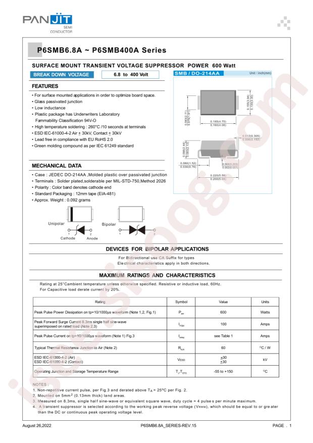 PANJIT P6SMB27A_R1_00001