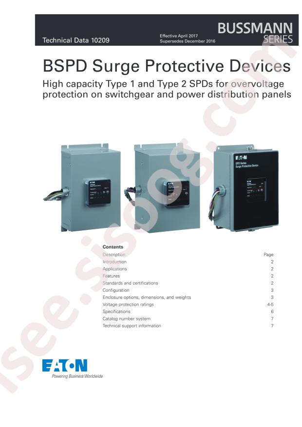 EATON BSPD300600Y1K