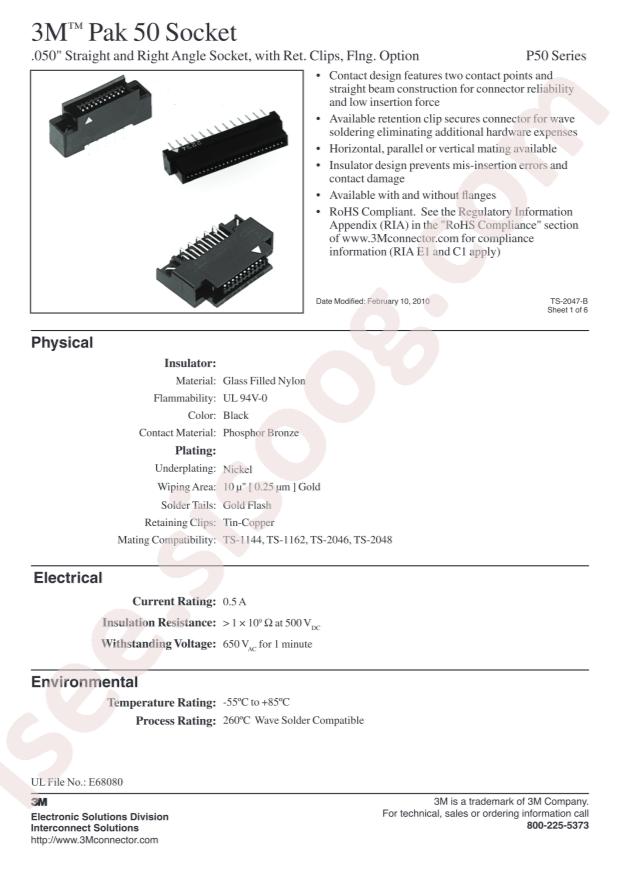 3M P50-020S-R1-EA