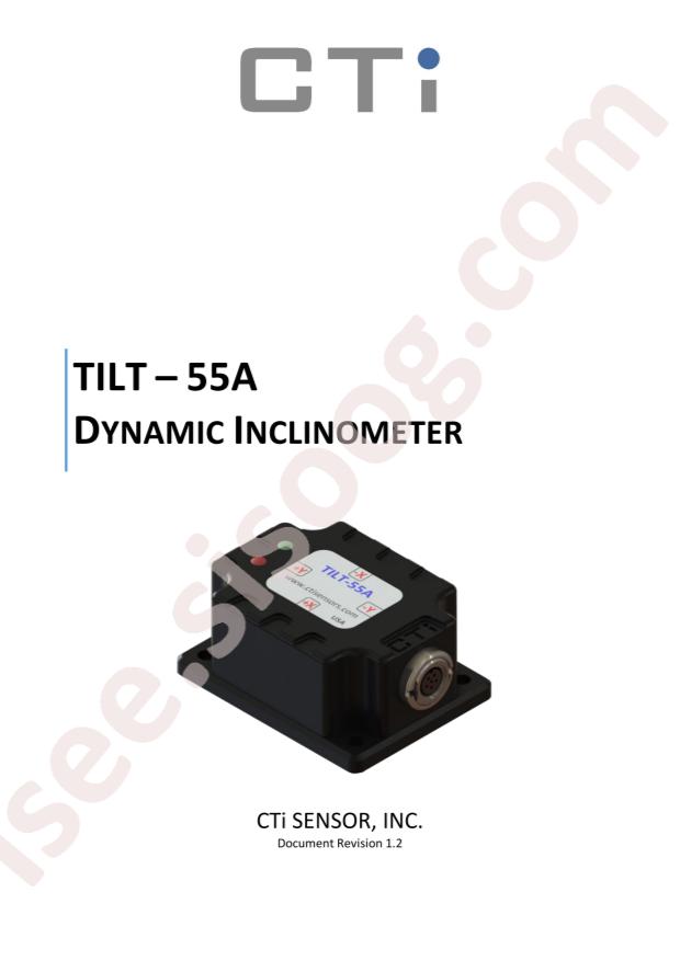 CTi Sensors Tilt-55-A-3-A1