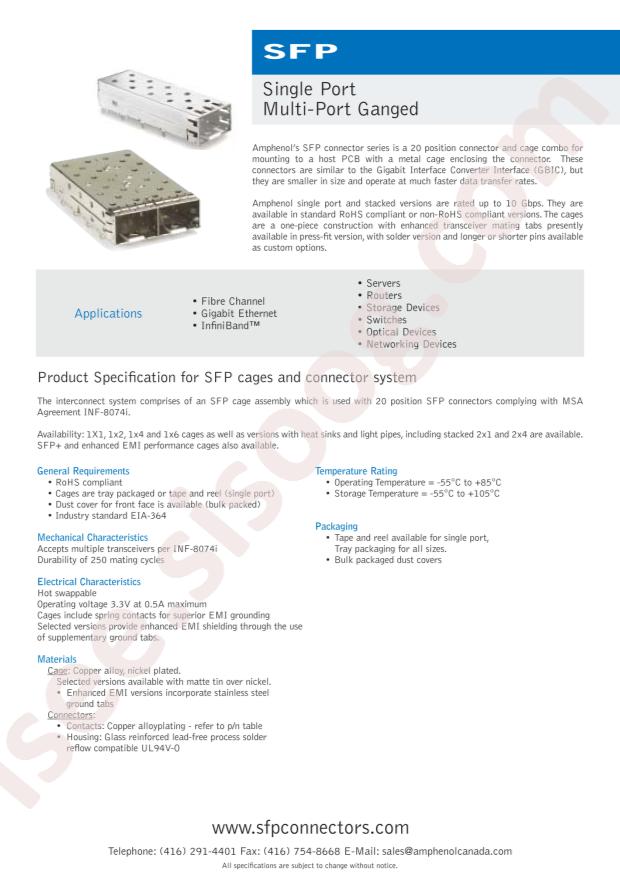 Amphenol U77-A1612-3001