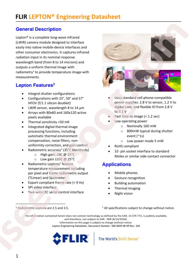 FLIR 500-0763-01
