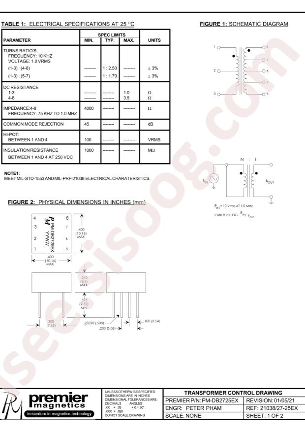 Holt PM-DB2725EX