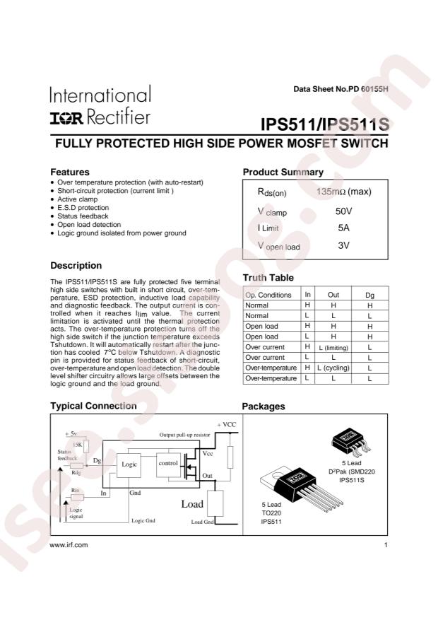 Infineon IPS511