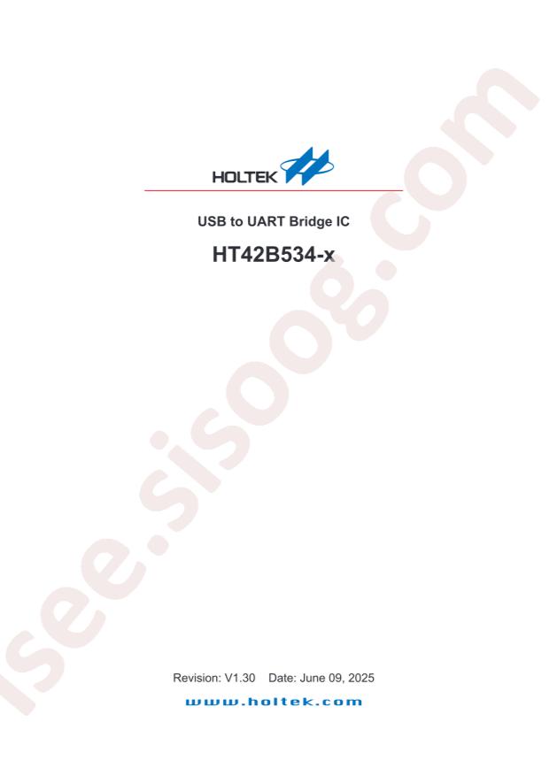 HOLTEK HT42B534-2