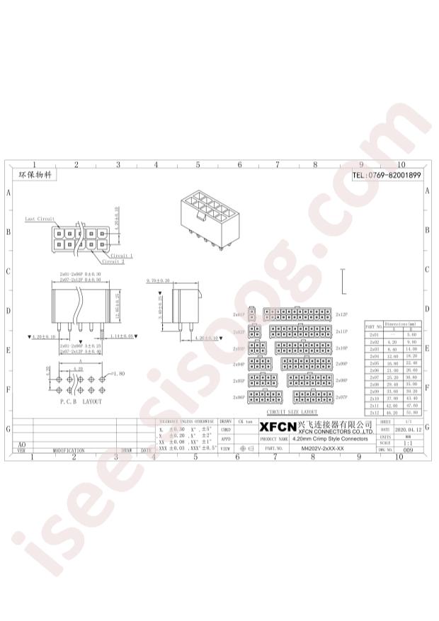 XFCN M4202V-2x12P