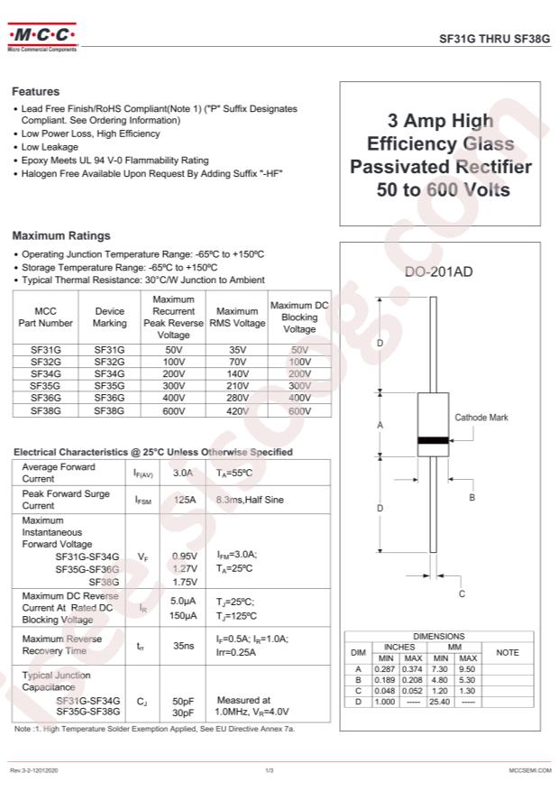 MCC SF34G-AP