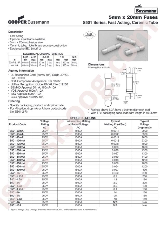 EATON BK/S501-2A