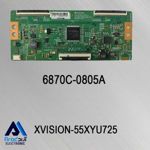 برد تیکان تلویزیون ایکس ویژن 55XYU725