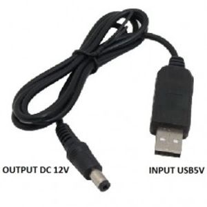 کابل افزاینده ولتاژ USB به 12 ولت