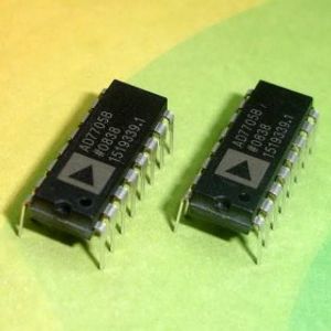 AD7705BN 16-BIT ADC CONVERTER DIP -16 500-SPS