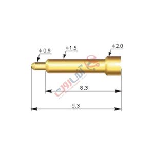 ARH9x2.0-SMD اتصال پاور شارژ طول 9 و مقطع 2 میلی‌متر