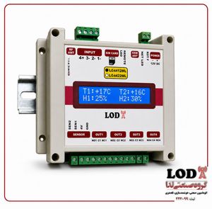 پیامکی 4 کاناله تایمردار با نمایشگر LG4412ML