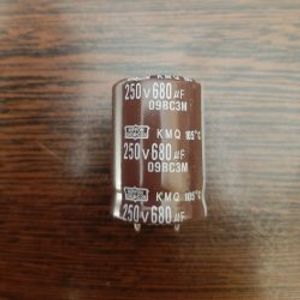 NIPPON 250V 680uF - خازن 250 ولت 680 میکرو فاراد سری KMQ