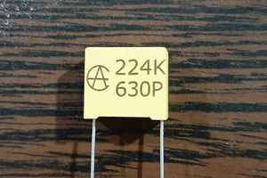 MKT 630V 220nF - خازن MKT، ظرفیت 220 نانوفاراد، 630 ولت