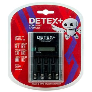 شارژر هوشمند باتري DETEX+ C04 LCD