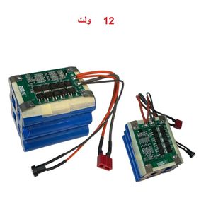 باتری لیتیومی 12 ولت شش آمپر 12v 4600 mAh 3s3p